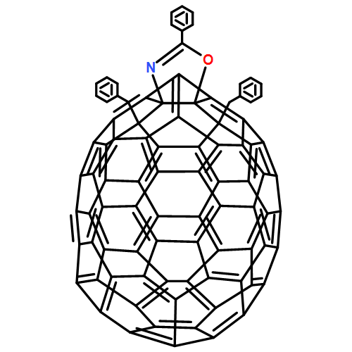 [5,6]Fullereno-C -D -[24,25-d]oxazole, 8,23-dihydro-2'-phenyl-8,23-bis(phenylmethyl)-