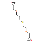 Oxirane, 2,2'-[dithiobis(2,1-ethanediyloxymethylene)]bis-