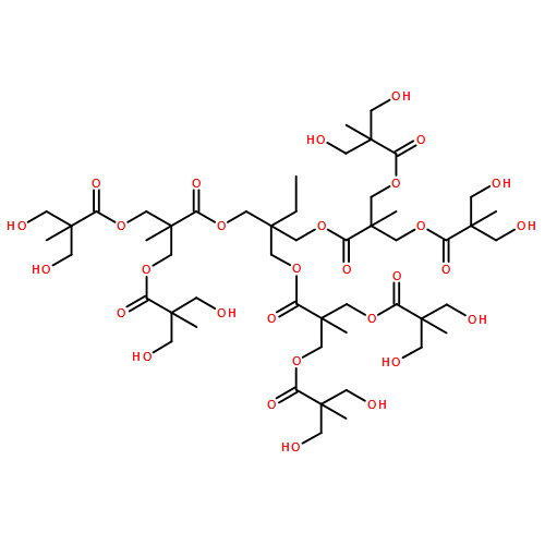 Propanoic acid, 3-[3-hydroxy-2-(hydroxymethyl)-2-methyl-1-oxopropoxy]-2-[[3-hydroxy-2-(hydroxymethyl)-2-methyl-1-oxopropoxy]methyl]-2-methyl-,