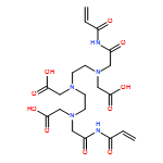 3,6,9,12-Tetraazapentadec-14-enoic acid, 6,9-bis(carboxymethyl)-11,13-dioxo-3-[2-oxo-2-[(1-oxo-2-propen-1-yl)amino]ethyl]-