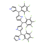 1H-Pyrrole, 4-[(2,3,4,5,6-pentafluorophenyl)[5-[(2,3,4,5,6-pentafluorophenyl)-1H-pyrrol-3-ylmethyl]-1H-pyrrol-2-yl]methyl]-2-[(2,3,4,5,6-pentafluorophenyl)-1H-pyrrol-2-ylmethyl]-