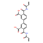 [1,1'-Biphenyl]-3,3'-dicarboxylic acid, 4,4'-bis[[(1-oxo-2-propen-1-yl)amino]carbonyl]-