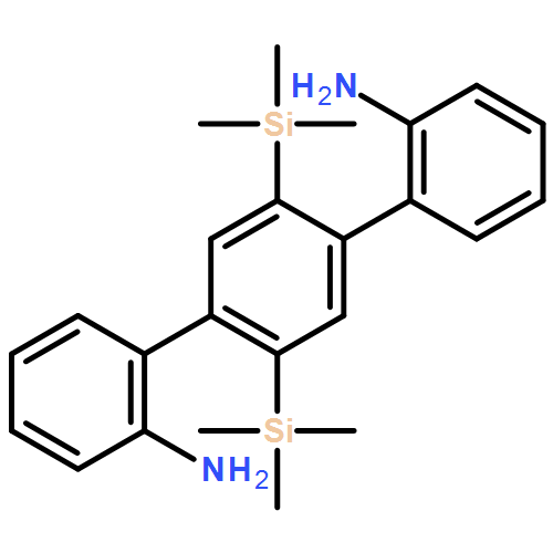 [1,1':4',1''-Terphenyl]-2,2''-diamine, 2',5'-bis(trimethylsilyl)-