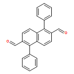 2,6-Naphthalenedicarboxaldehyde, 1,5-diphenyl-