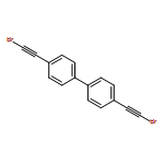 1,1'-Biphenyl, 4,4'-bis(2-bromoethynyl)-