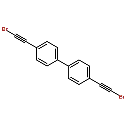 1,1'-Biphenyl, 4,4'-bis(2-bromoethynyl)-