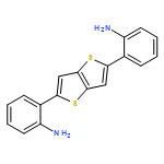 Benzenamine, 2,2'-thieno[3,2-b]thiophene-2,5-diylbis-