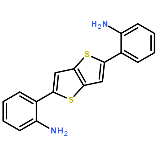 Benzenamine, 2,2'-thieno[3,2-b]thiophene-2,5-diylbis-