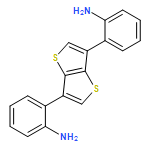 Benzenamine, 2,2'-thieno[3,2-b]thiophene-3,6-diylbis-