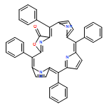 4-Oxa-21,22,23,24-tetraazapentacyclo[16.2.1.13,6.18,11.113,16]tetracosa-1,3(24),6,8,10,12,14,16(22),17,19-decaen-5-one, 2,7,12,17-tetraphenyl-