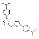 1H-?Imidazolium, 3,?3'-?methylenebis[1-?(4-?carboxyphenyl)?-