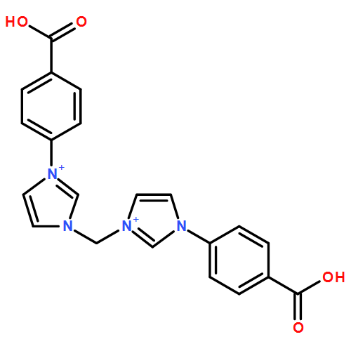 1H-?Imidazolium, 3,?3'-?methylenebis[1-?(4-?carboxyphenyl)?-