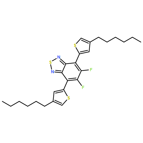 2,1,3-Benzothiadiazole, 5,6-difluoro-4,7-bis(4-hexyl-2-thienyl)-