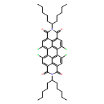 Anthra[2,1,9-def:6,5,10-d'e'f']diisoquinoline-1,3,8,10(2H,9H)-tetrone, 5,6,12,13-tetrachloro-2,9-bis(1-pentylhexyl)-