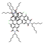 [5,5'-Bianthra[2,1,9-def:6,5,10-d'e'f']diisoquinoline]-1,1',3,3',8,8',10,10'(2H,2'H,9H,9'H)-octone, 12,12',13,13'-tetrachloro-2,2',9,9'-tetrakis(1-pentylhexyl)-