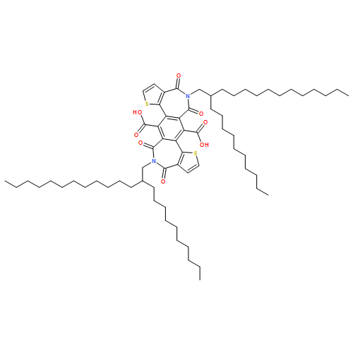 Thieno[3,2-d]thieno[2',3':5,6]azepino[3,4-h][2]benzazepine-7,14-dicarboxylic acid, 5,12-bis(2-decyltetradecyl)-4,5,6,11,12,13-hexahydro-4,6,11,13-tetraoxo- 