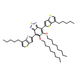 2,1,3-Benzothiadiazole, 5,6-bis(octyloxy)-4,7-bis(6-pentylthieno[3,2-b]thien-2-yl)-