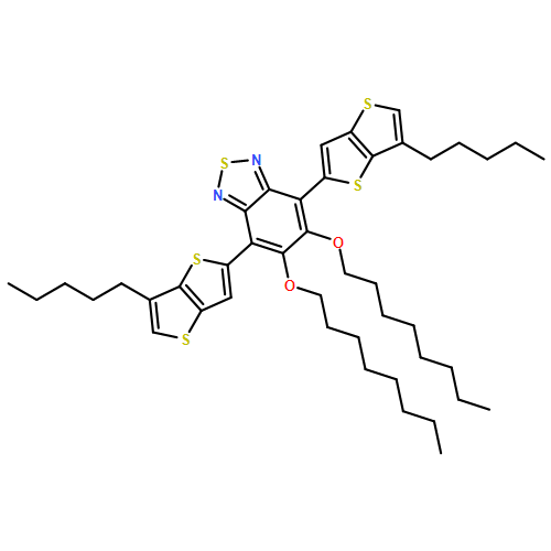 2,1,3-Benzothiadiazole, 5,6-bis(octyloxy)-4,7-bis(6-pentylthieno[3,2-b]thien-2-yl)-