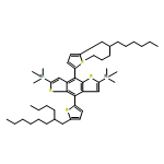 Stannane, 1,1'-[4,8-bis[5-(2-butyloctyl)-2-thienyl]benzo[1,2-b:4,5-b']dithiophene-2,6-diyl]bis[1,1,1-trimethyl- 