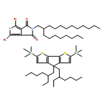 4H-Thieno[3,4-c]pyrrole-4,6(5H)-dione, 1,3-dibromo-5-(2-octyldodecyl)-, polymer with 1,1'-[4,4-bis(2-ethylhexyl)-4H-cyclopenta[2,1-b:3,4-b']dithiophene-2,6-diyl]bis[1,1,1-trimethylstannane]