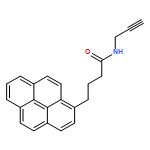 1-Pyrenebutanamide, N-2-propyn-1-yl-