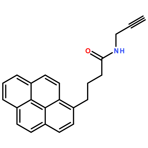 1-Pyrenebutanamide, N-2-propyn-1-yl-