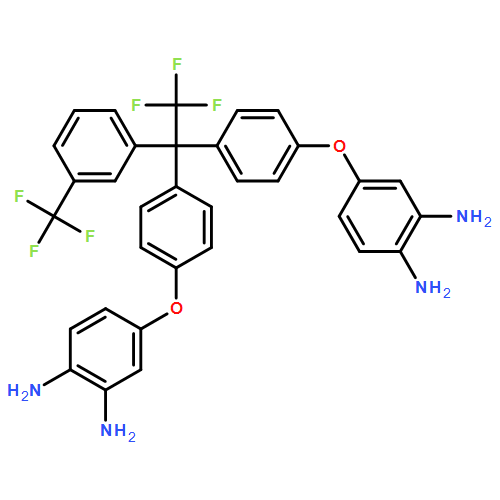 1,2-Benzenediamine, 4,4'-[[2,2,2-trifluoro-1-[3-(trifluoromethyl)phenyl]ethylidene]bis(4,1-phenyleneoxy)]bis-