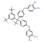 1,2-Benzenediamine, 4,4'-[[1-[3,5-bis(trifluoromethyl)phenyl]-2,2,2-trifluoroethylidene]bis(4,1-phenyleneoxy)]bis-