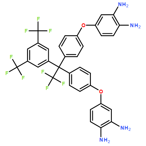 1,2-Benzenediamine, 4,4'-[[1-[3,5-bis(trifluoromethyl)phenyl]-2,2,2-trifluoroethylidene]bis(4,1-phenyleneoxy)]bis-