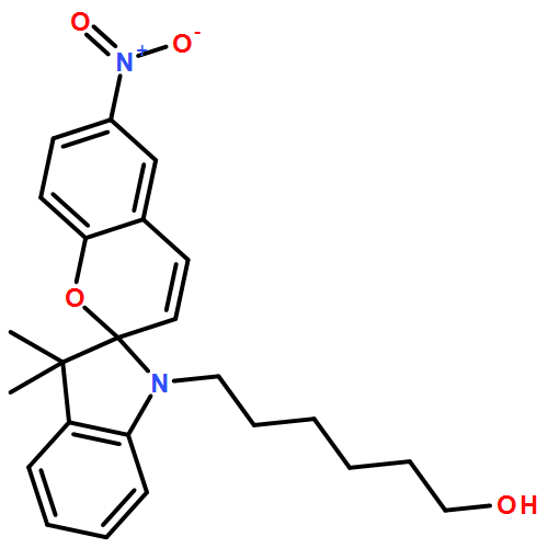 Spiro[2H-1-benzopyran-2,2'-[2H]indole]-1'(3'H)-hexanol, 3',3'-dimethyl-6-nitro-