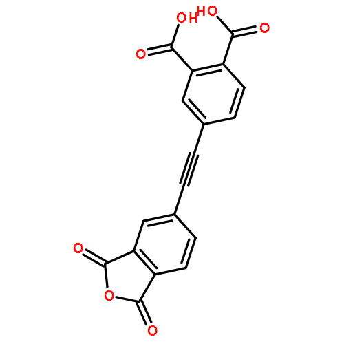 1,2-Benzenedicarboxylic acid, 4-[2-(1,3-dihydro-1,3-dioxo-5-isobenzofuranyl)ethynyl]-