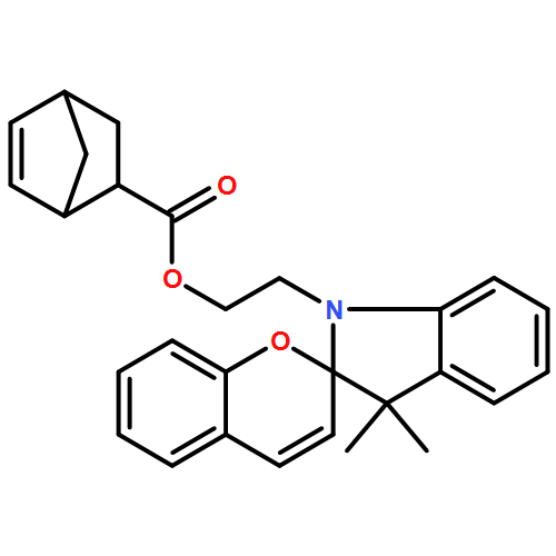 Bicyclo[2.2.1]hept-5-ene-2-carboxylic acid, 2-(3',3'-dimethylspiro[2H-1-benzopyran-2,2'-[2H]indol]-1'(3'H)-yl)ethyl ester