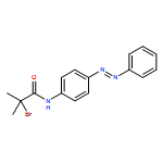 Propanamide, 2-bromo-2-methyl-N-[4-(2-phenyldiazenyl)phenyl]-