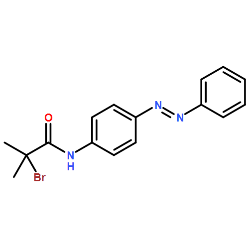 Propanamide, 2-bromo-2-methyl-N-[4-(2-phenyldiazenyl)phenyl]-