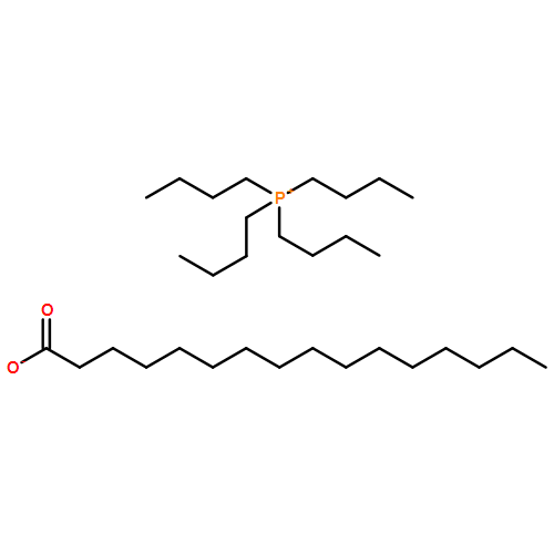 Phosphonium, tetrabutyl-?, hexadecanoate (1:1)