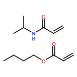 2-Propenoic acid, butyl ester, polymer with N-(1-methylethyl)-2-propenamide