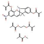 2-Propenoic acid, 2-methyl-, 1,1'-(1',3'-dihydro-1',3',3'-trimethyl-6-nitrospiro[2H-1-benzopyran-2,2'-[2H]indole]-5',8-diyl) ester, polymer with 1,1'-(1,2-