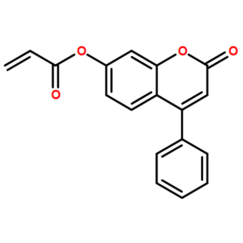 2-Propenoic acid, 2-oxo-4-phenyl-2H-1-benzopyran-7-yl ester, homopolymer