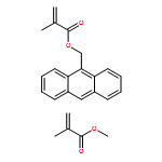 2-Propenoic acid, 2-methyl-, 9-anthracenylmethyl ester, polymer with methyl 2-methyl-2-propenoate 