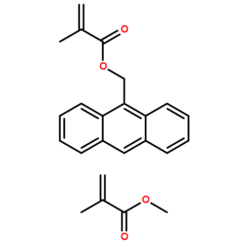 2-Propenoic acid, 2-methyl-, 9-anthracenylmethyl ester, polymer with methyl 2-methyl-2-propenoate 