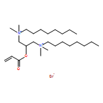 1,3-Propanediaminium, N1,N1,N3,N3-tetramethyl-N1,N3-dioctyl-2-[(1-oxo-2-propen-1-yl)oxy]-, bromide (1:2), homopolymer