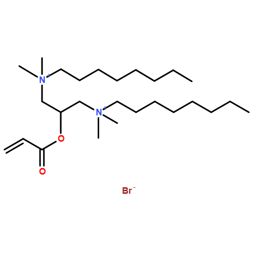 1,3-Propanediaminium, N1,N1,N3,N3-tetramethyl-N1,N3-dioctyl-2-[(1-oxo-2-propen-1-yl)oxy]-, bromide (1:2), homopolymer