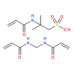 1-Propanesulfonic acid, 2-methyl-2-[(1-oxo-2-propen-1-yl)amino]-, polymer with N,N'-methylenebis[2-propenamide]