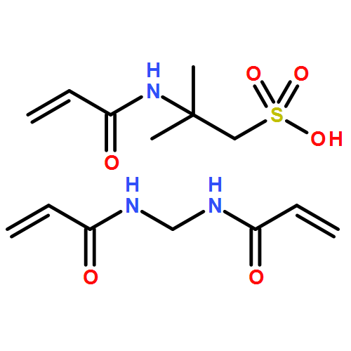 1-Propanesulfonic acid, 2-methyl-2-[(1-oxo-2-propen-1-yl)amino]-, polymer with N,N'-methylenebis[2-propenamide]