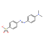 Benzenesulfonic acid, 4-[2-[4-(dimethylamino)phenyl]diazenyl]-, ion(1-)