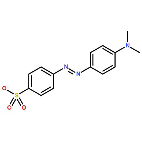 Benzenesulfonic acid, 4-[2-[4-(dimethylamino)phenyl]diazenyl]-, ion(1-)