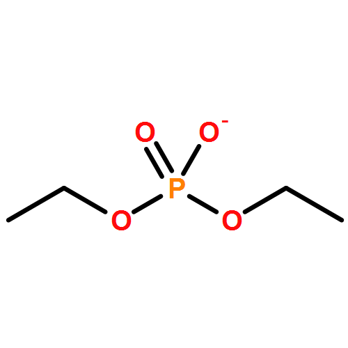 Phosphoric acid, diethyl ester, ion(1-)