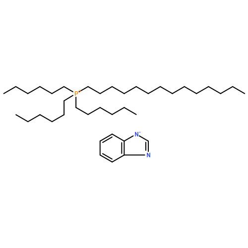 Phosphonium, trihexyltetradecyl-, salt with 1H-benzimidazole (1:1) 