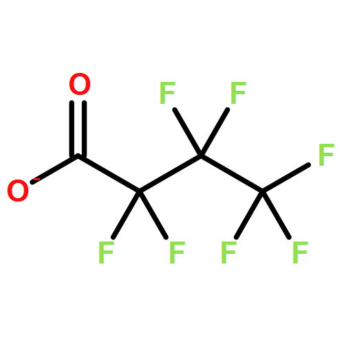 Butanoic acid, 2,2,3,3,4,4,4-heptafluoro-, ion(1-)