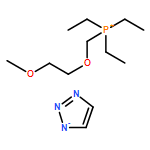 Phosphonium, triethyl[(2-methoxyethoxy)methyl]-, salt with 1H-1,2,3-triazole (1:1)